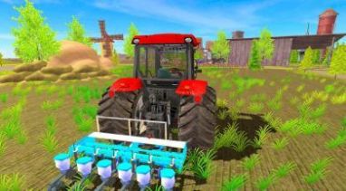 农田拖拉机耕作游戏